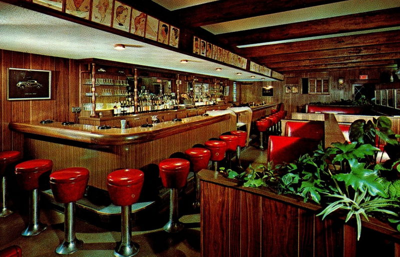 Heroes Bar-BQ & Brew (Rips BaRestaurant) - Postcard (newer photo)